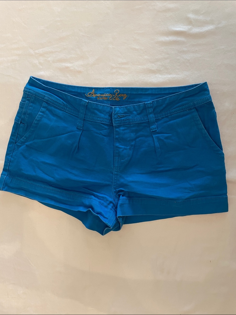 American Rag blue Junior’s Casual Cuffed Shorts